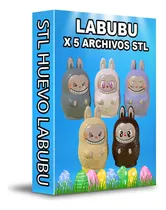 Comprar Pack Archivos Stl Labubu Huevo Pascua, Archivo Huevo Stl X 5
