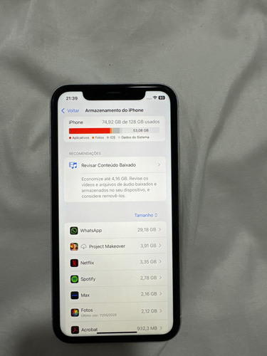 Apple Iphone Xr 128 Gb - Branco Branco (Usado)