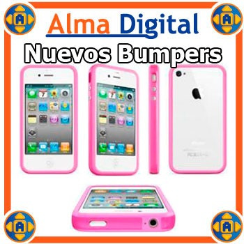 Forro Bumper iPhone 4 4s Estuche Protector Goma