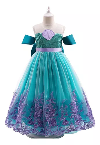 Vestido Infantil Princesinha Laço Rendado