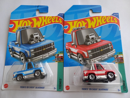 Pack Toond 83 Chevy Silverado - Hot Wheels