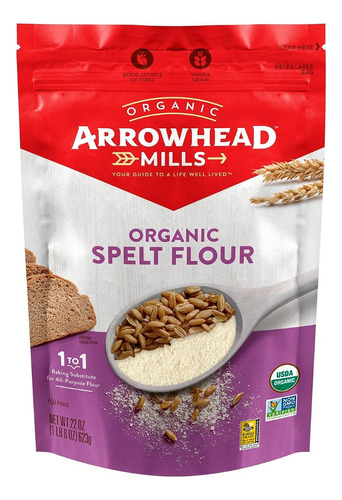 Arrowhead Mills Organic Spelt Flour 623 G