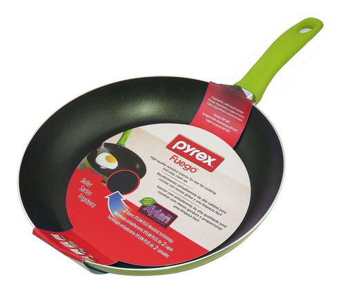 Sarten 20 Cm Pyrex Fuego Antiadherente Teflon C