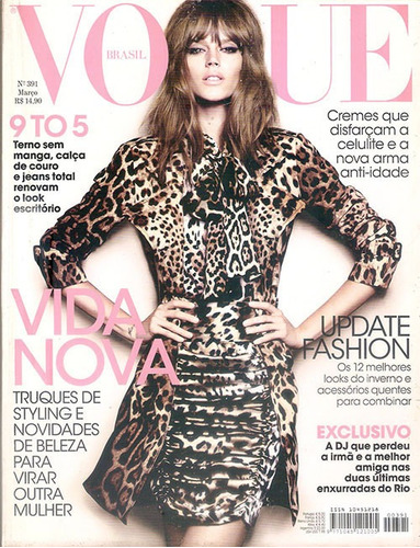 Revista Vogue Brasil Março 2011 Prévia De Inverno.