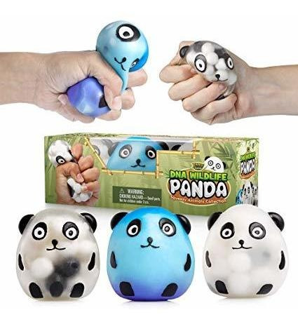Yoya Juguetes Adn De La Fauna Panda Estrés Ball 3-pack - Est