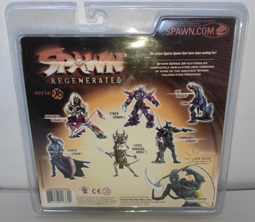 Mcfarlane Toys Spawn Regenerated S-28 Lotus Warriors Angel (Usado)