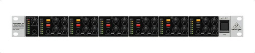 Amplificador de áudio Behringer HA6000 preto/prata