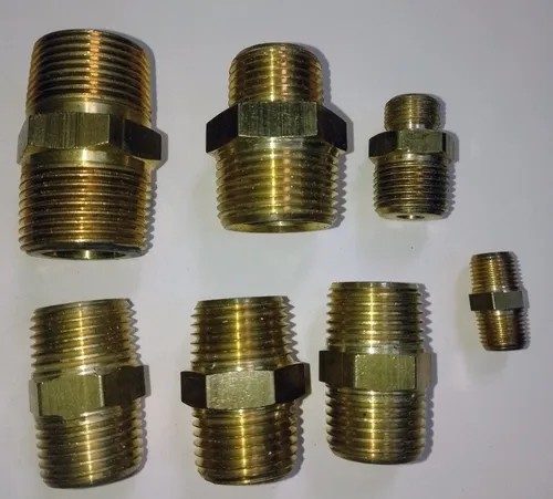 Niple Tuerca De Bronce