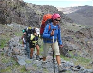 Imagen 5 de 6 de Baston De Trekking Campamento Trekking Viajes Camping