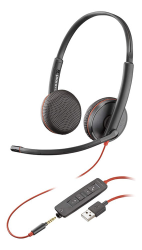 Auriculares Plantronics Blackwire C3225 Monoaurales Usb-a