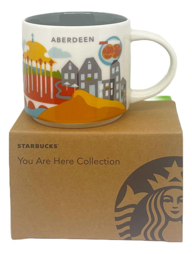 Starbucks Aberdeen Taza De Café Estás Aquí Colección