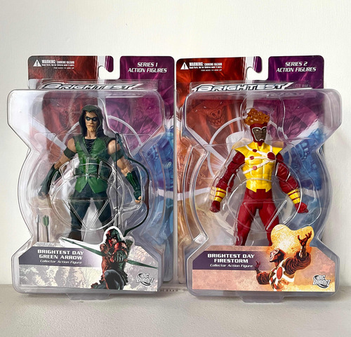 Dc Direct Brightest Day Green Arrow Y Firestorm (Usado)