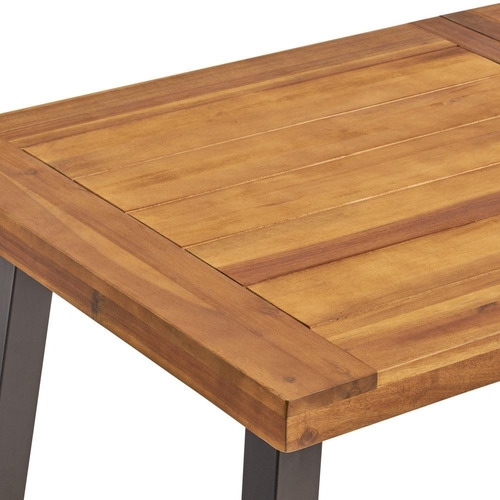 Juego De Comedor 4 Sillas Fijas 2 Giratorias Hampton Bay Color Café