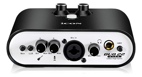 Interface De Áudio Icon Duo 22 Live 2 Canais