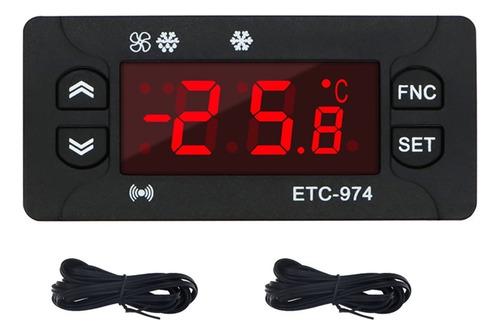 Etc-974 Mini Controlador De Temperatura Digital, Regulador