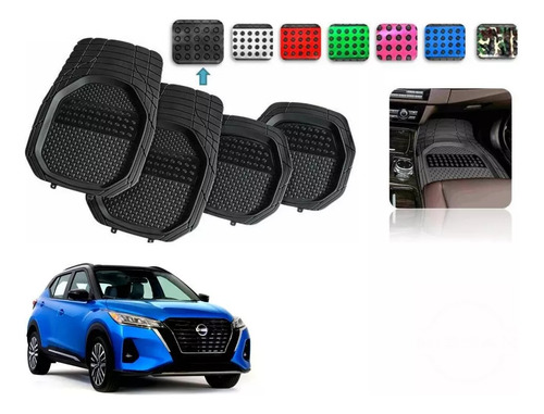 Tapetes 4pz Bandeja 3d Color Nissan Kicks 2021 A 2024