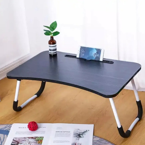 Mesa Suporte Para Notebook Dobrável Cama Sofá Articulada Cor