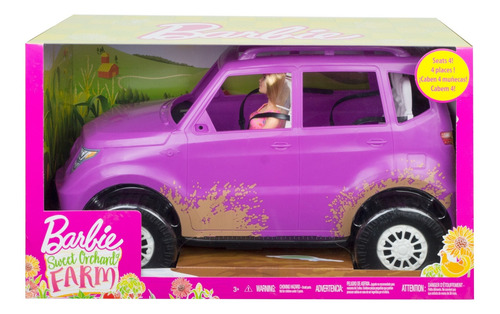 Muñeca Barbie Y Vehículo Barbie Sweet Orchard Farm