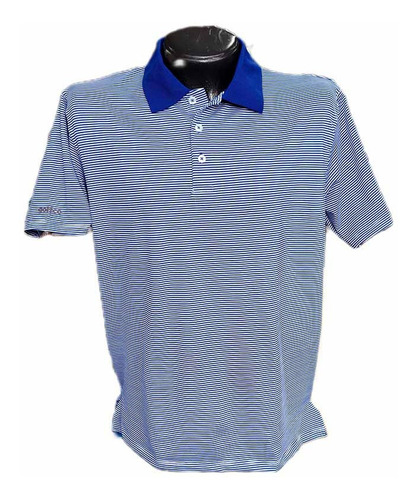 Camiseta De Golf Golfco A Rayas Polo Golf Poliester Expandex