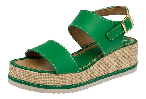 Been Class Mujer Sandalia Color Verde Cod 117573-1