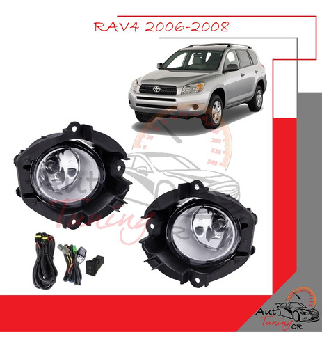 Halogenos Toyota Rav4 2006-2008