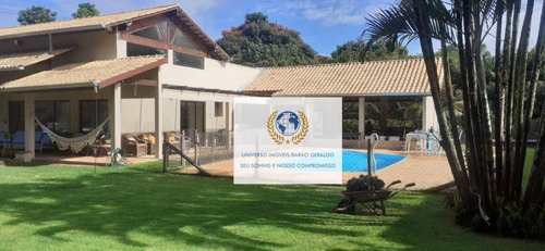 Chácara Com 3 Dormitórios À Venda, 1900 M² Por R$ 1.500.000,00 - Loteamento Chácaras Vale Das Garças - Campinas/sp - Ch0087