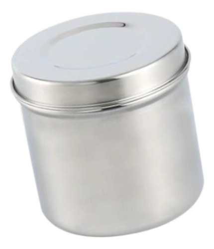Tarro De Ungüento Médico De Acero 9 Cm X 9,2 Cm