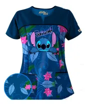 Comprar Uniformes Medico Anti Fluido Estampado Stitch
