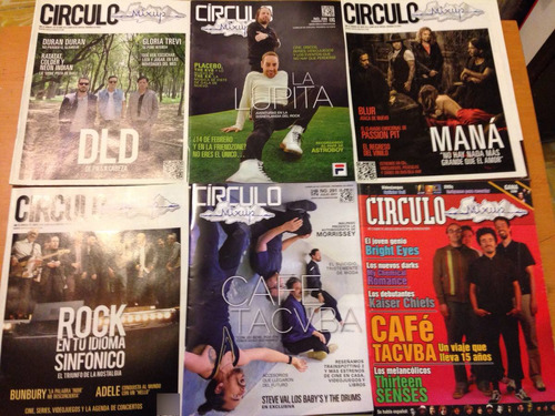 Revista Circulo Mixup - Rock En Tu Idioma 99 X 2 Revistas 
