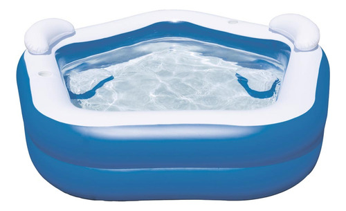 Piscina Inflável Bestway 54153 575L azul e branca caixa