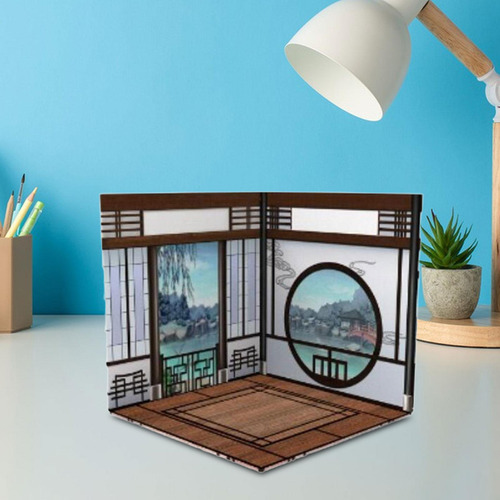 Organizador De Escena De Fondo 1:6, Modelo De Chino