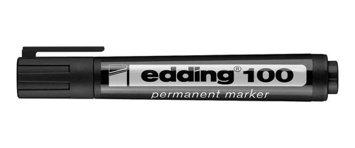 Marcador Permanente Edding 100 Indeleble Punta Redonda 1,5mm