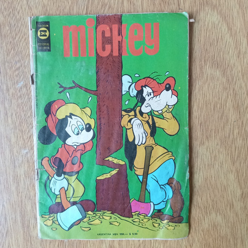 Revista Mickey Nº44 Carioca Mowgly Pluto Edit Tucuman 