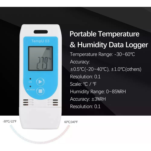 Pantalla De Temperatura Interior Con Alta Humedad