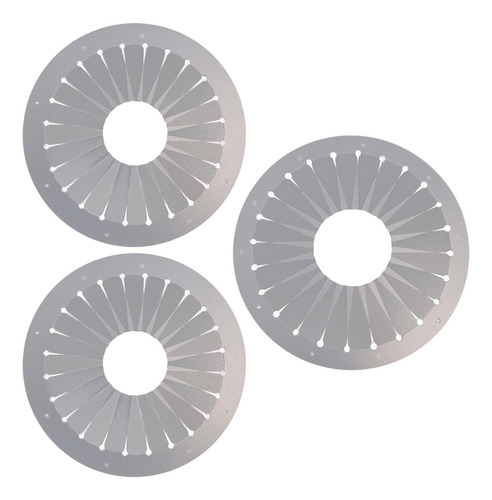 3x Rosette Maker Rosette Maker Plantilla Hobby Art Diy
