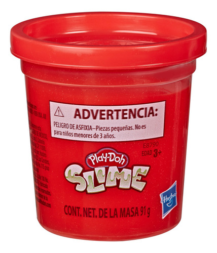 Play-doh Slime Lata Individual Rojo