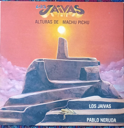 Los Jaivas Alturas De Machu Pichu Pablo Neruda Vinilo Exc Edición Limitada (Usado)