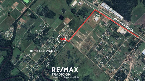 Terreno Venta Barrio Altos Verdes, Puerto Tirol