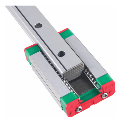 Guia Lineal Mgn12 De 300mm Con 1 Bloque Mgn12h Tipo Hiwin