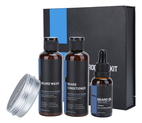 Beard Kit For Man Immetee Care 90ml Shampoo 30ml Oil 90ml