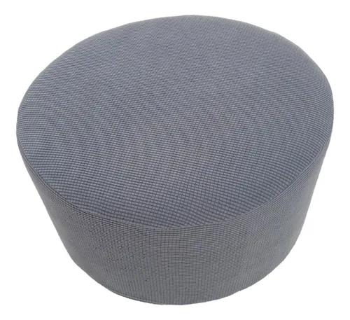 comprar Estiramiento Redondo Pie Taburete Funda Con Parte Gris