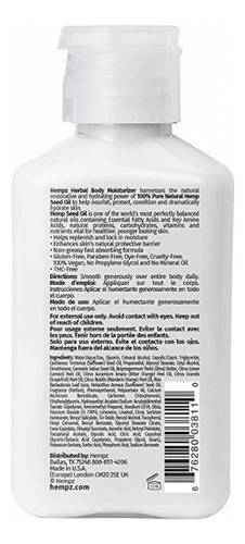 Crema Corporal Hempz Citrine Crystal & Quartz 66ml Citrino