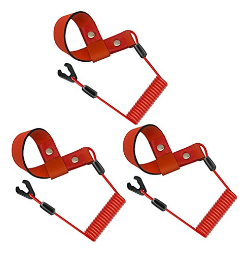 3pcs Cordón De Seguridad De Parada Todos Jet Ski Yamah...