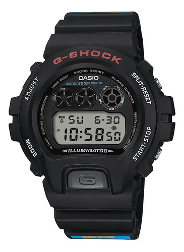 Reloj G-shock Dw-6900sf22-1vcr Sneaker Fever-negro