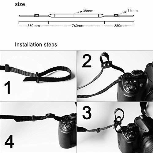 Soft Scarf Camara Neck Shoulder Strap Belt Para With All