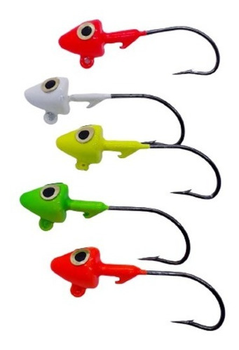 Señuelo Jig Ideal En Pesca Kayak Jigshead 20 Gr 5/0 Sanchez