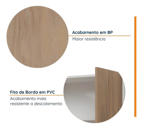 Cozinha Modulada 5 Peças Com Tampo 2 Aéreos 2 Balcões 1