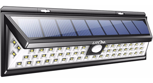 Reflector Litom Led Solar 54 Led Exterior Jardin A Pedido! 