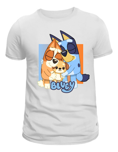Playera Para Niños Bluey Bingo Infantil Unisex 1
