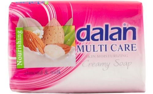 Imagen 2 de 4 de Dalan Jabón Barra Almendra & Milk 125gr 72 Und X Bulto